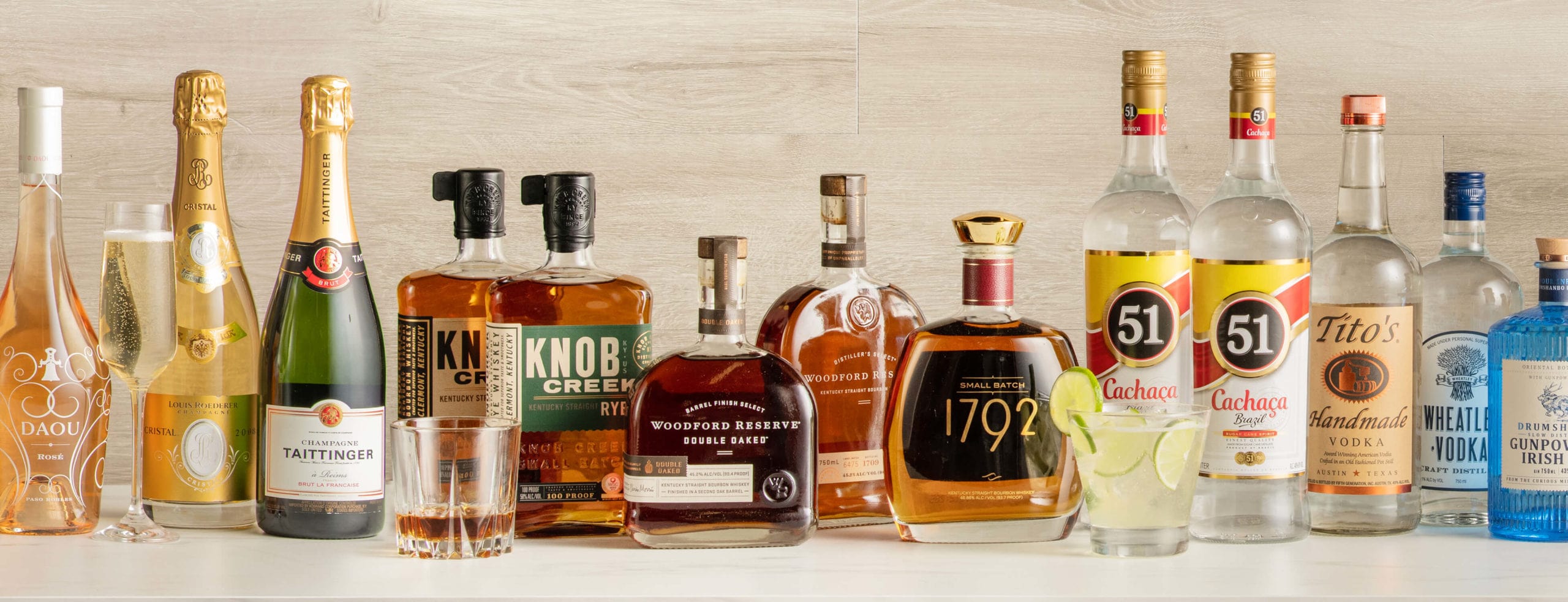 smaller version of image that displays TdB wines and Spirits