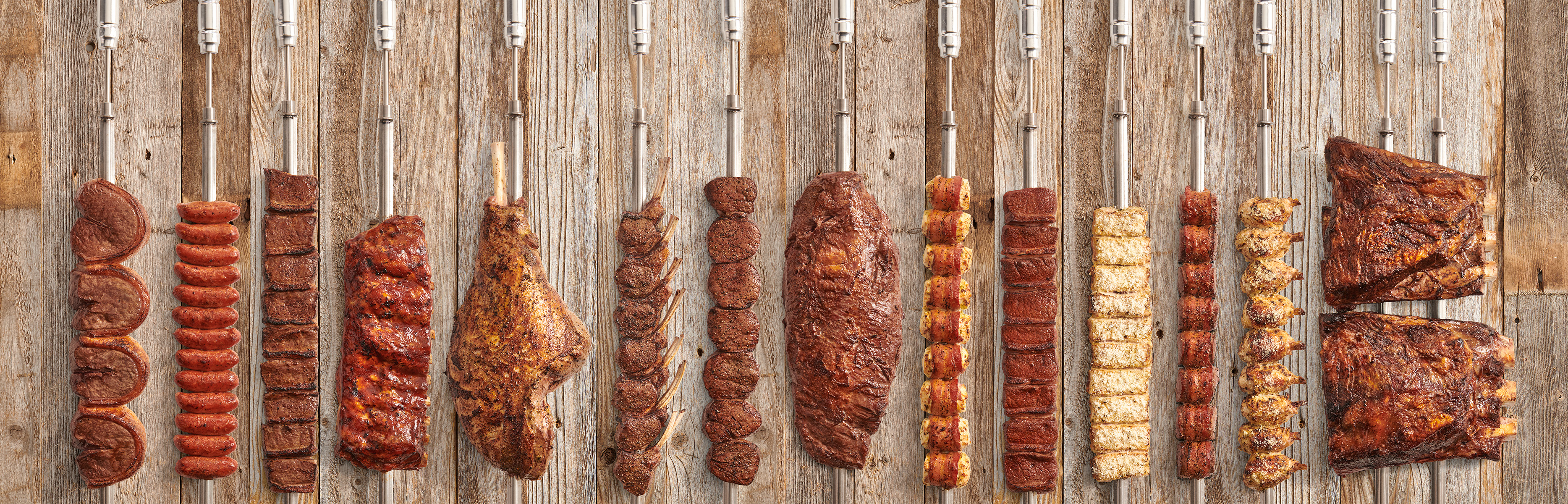 texas de brazil meats menu on skewers